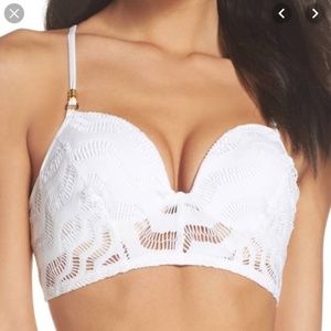 Robin Piccone Aria Underwire Crochet Bikini Top